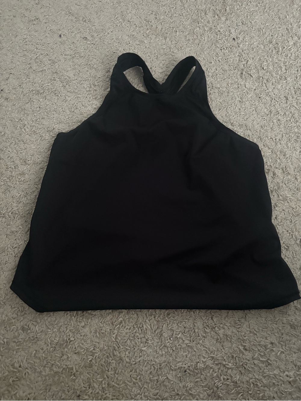 Old Navy Black Racerback Tank Top